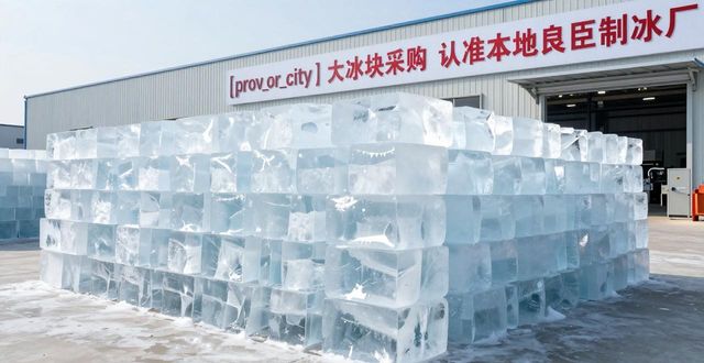 北京大兴大冰块采购 认准本地良臣制冰厂