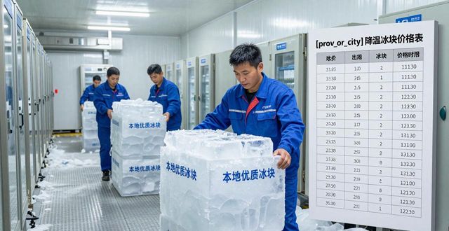 北京大兴降温冰块多少钱一吨？本地制冰厂报价来了